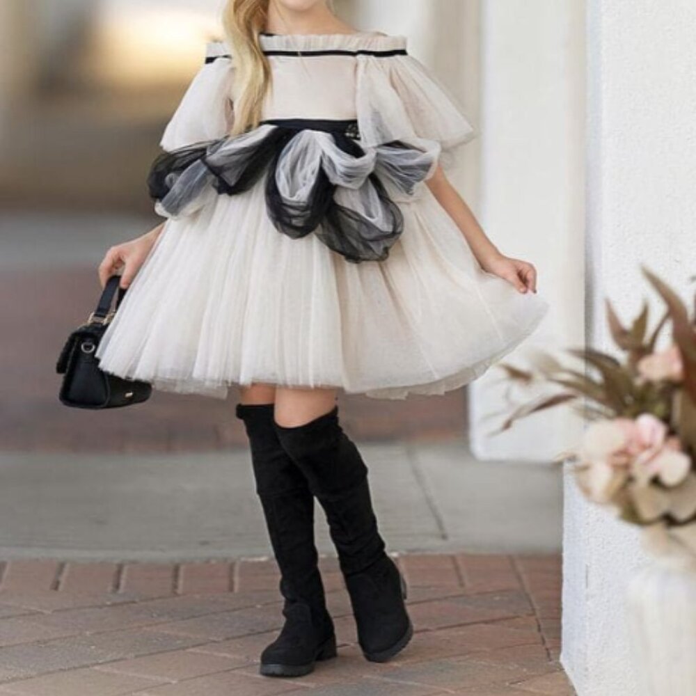 Petite Maison Kids Grace Tulle Dress Size 6